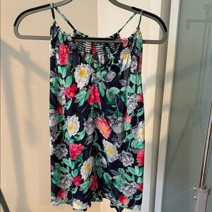 Joie Floral Silk Camisole / Tank Top – Size Small